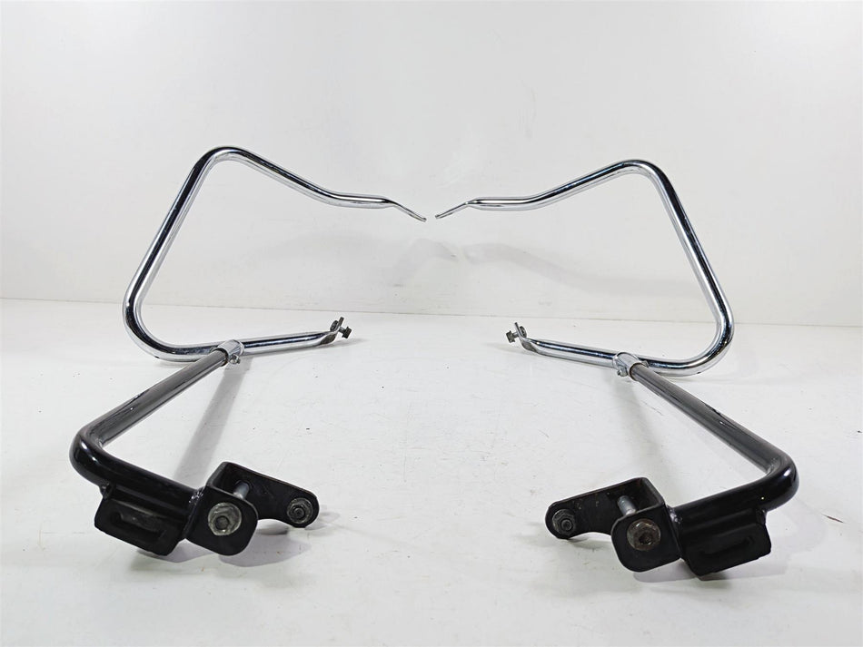 2015 Harley Touring FLTRUSE CVO Road Glide Saddlebag Rail Crash Guards 90202539-Mototech271
