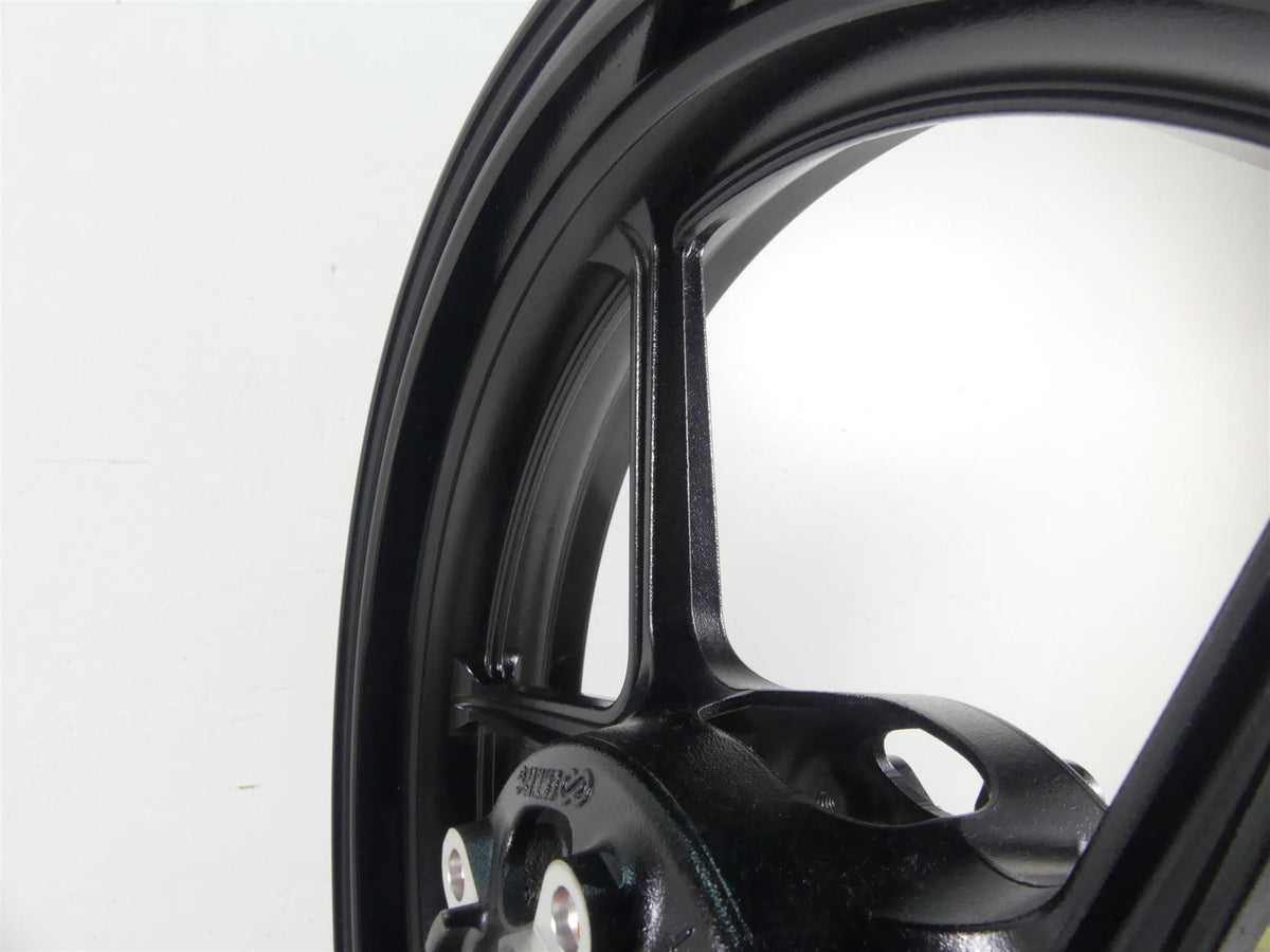 2013 Kawasaki ZX636 ZX6R Ninja Straight 17x3.5 Front Wheel Rim 41073-0596-18F {{ shop.shopifyCountryName }} - Mototech271