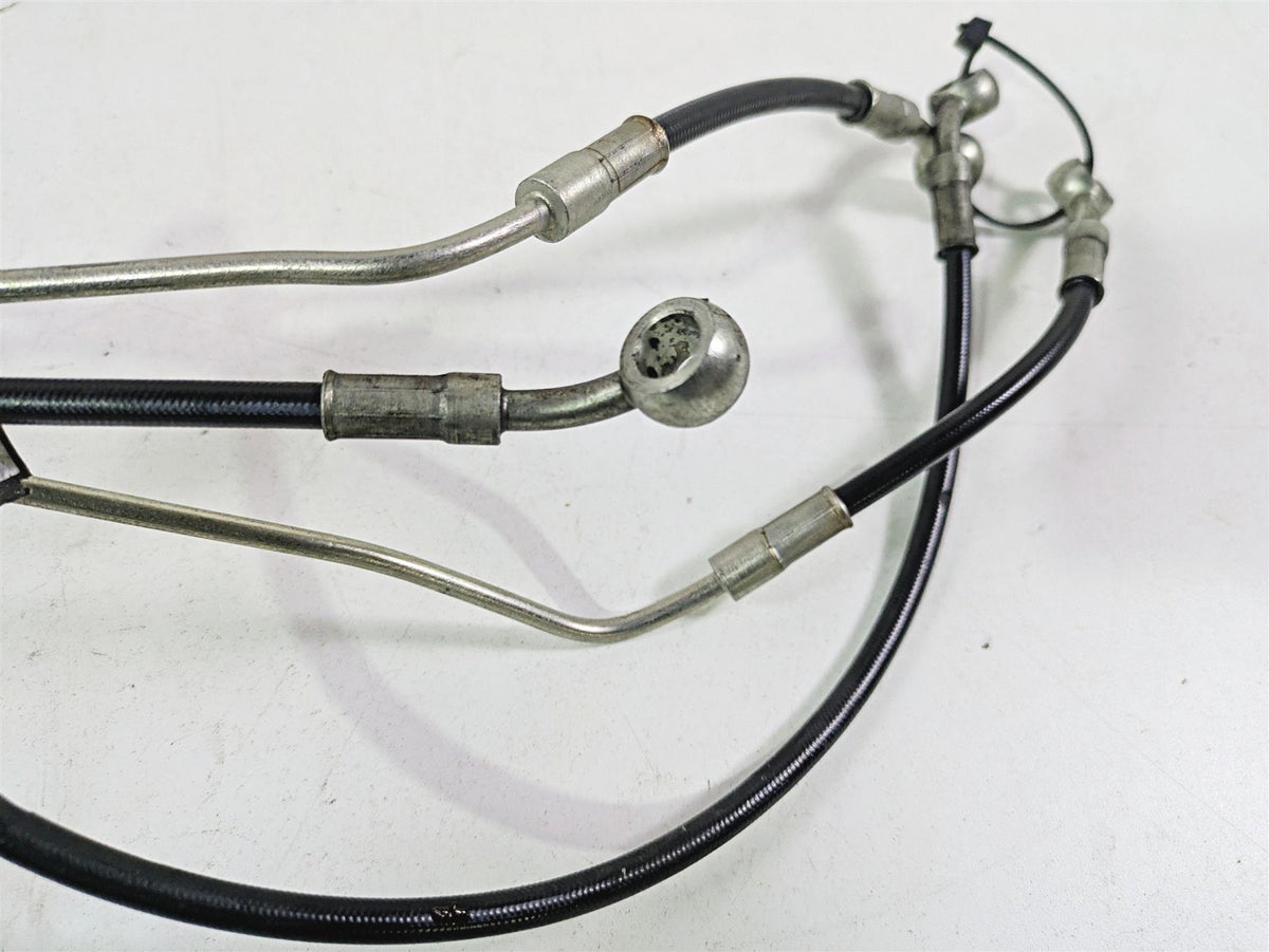 2013 Ducati Hypermotard 821 SP Front Abs Brake Line Hose Set 61811511A 61811501A {{ shop.shopifyCountryName }} - Mototech271