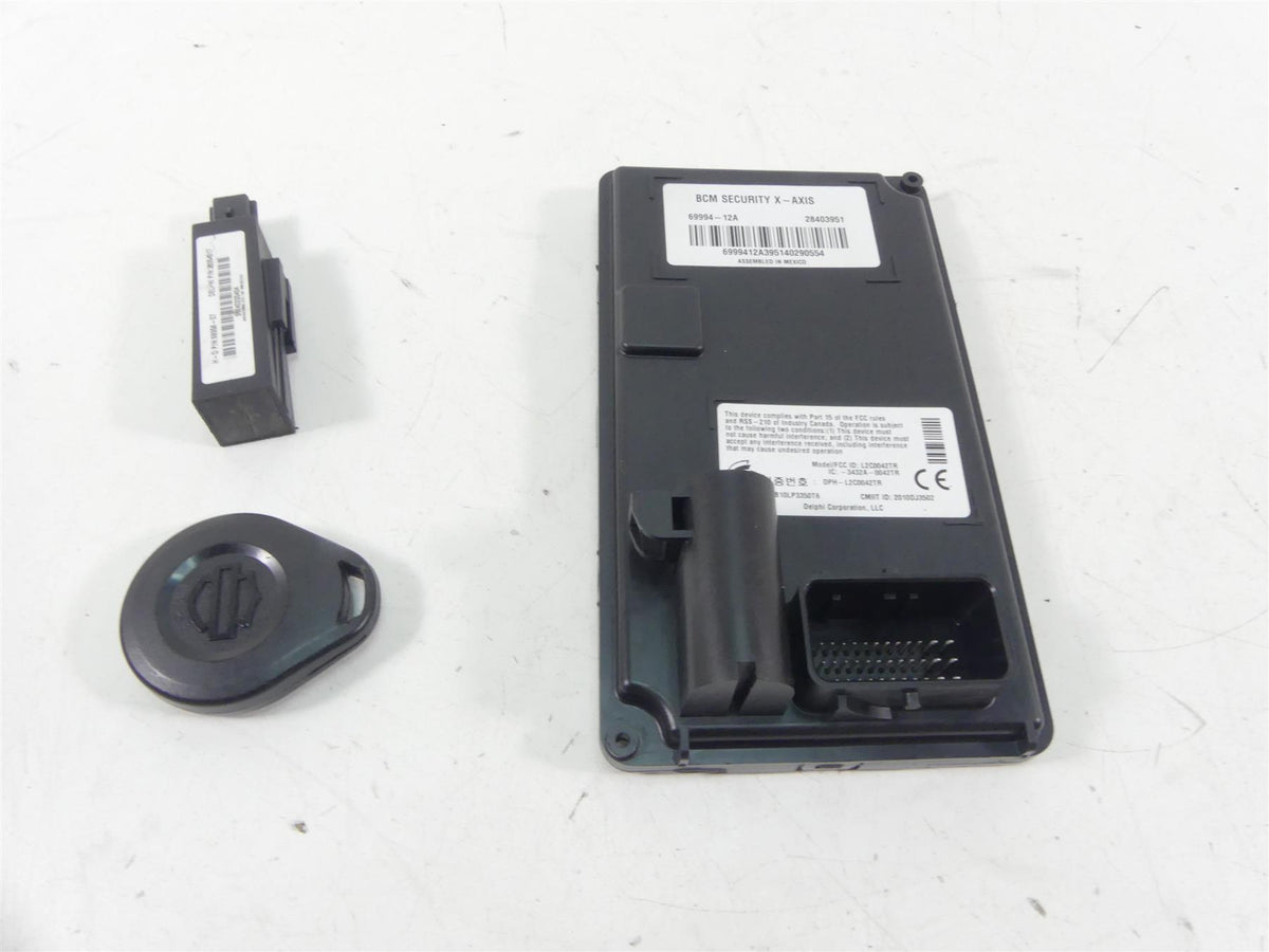 2014 Harley Touring FLHTK Electra Glide Bcm Security X-Axis Fob Key 69994-12 {{ shop.shopifyCountryName }} - Mototech271