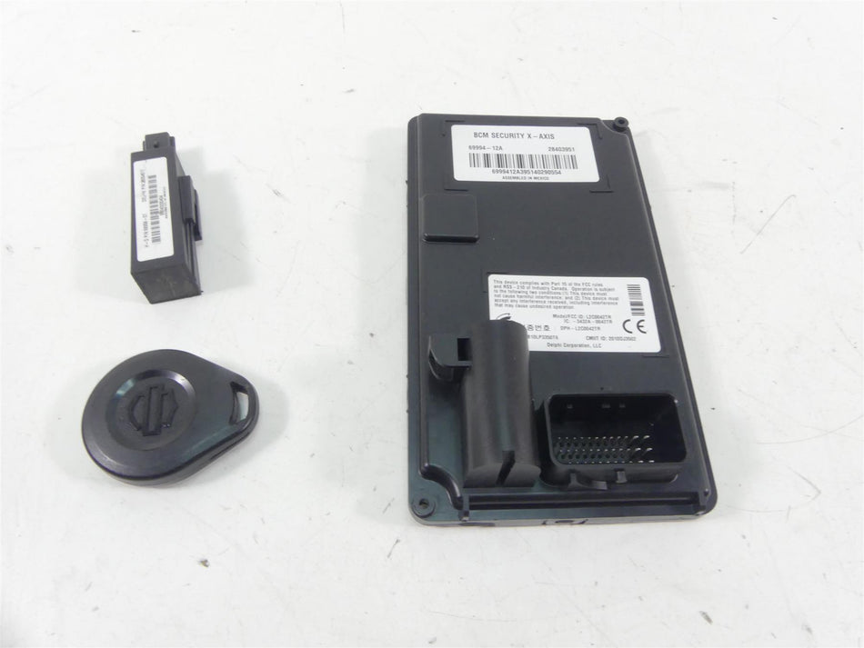 2014 Harley Touring FLHTK Electra Glide Bcm Security X-Axis Fob Key 69994-12 {{ shop.shopifyCountryName }} - Mototech271