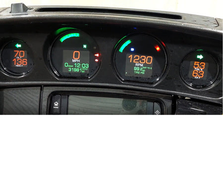 2018 Harley Touring FLHXSE CVO Street Glide Dakota Digital Gauges Set MLX-8414 {{ shop.shopifyCountryName }} - Mototech271