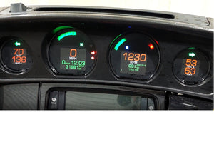 2018 Harley Touring FLHXSE CVO Street Glide Dakota Digital Gauges Set MLX-8414 | Mototech271