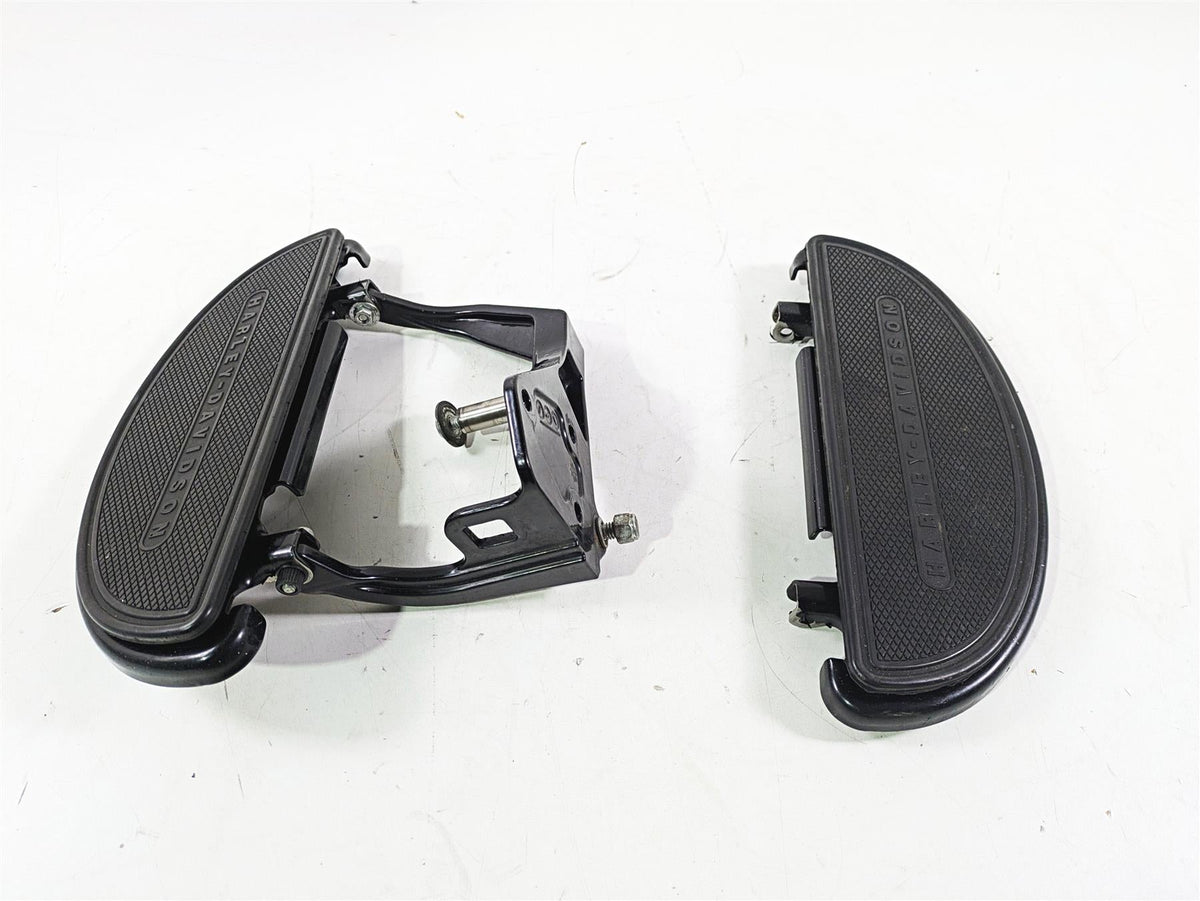 2008 Harley FLSTSB Cross Bones Left Right Floor Board & Mount Set 50600026 {{ shop.shopifyCountryName }} - Mototech271