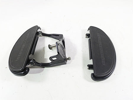 2008 Harley FLSTSB Cross Bones Left Right Floor Board & Mount Set 50600026 {{ shop.shopifyCountryName }} - Mototech271