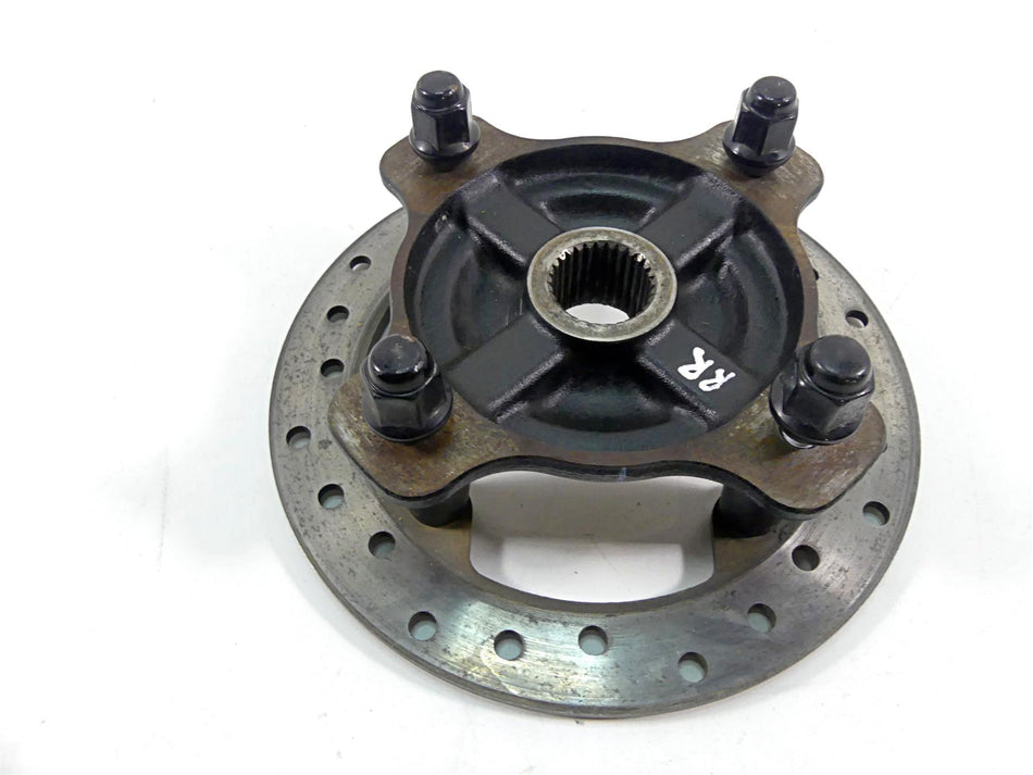 2018 Can Am Commander 1000R XT Rear Right Wheel Hub & Rotor 705502470 {{ shop.shopifyCountryName }} - Mototech271
