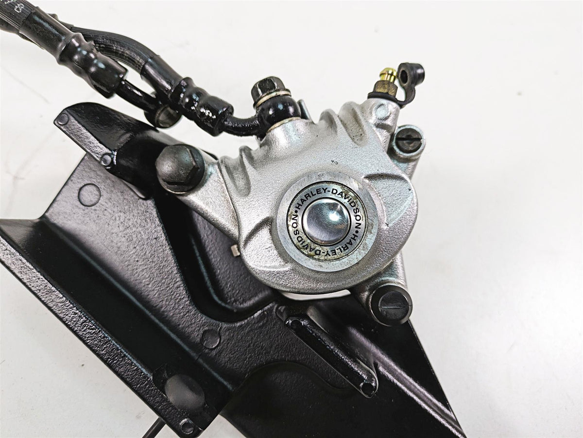 2006 Harley Sportster XL1200 Rear Brake Caliper + Bracket & Line 40968-05A {{ shop.shopifyCountryName }} - Mototech271