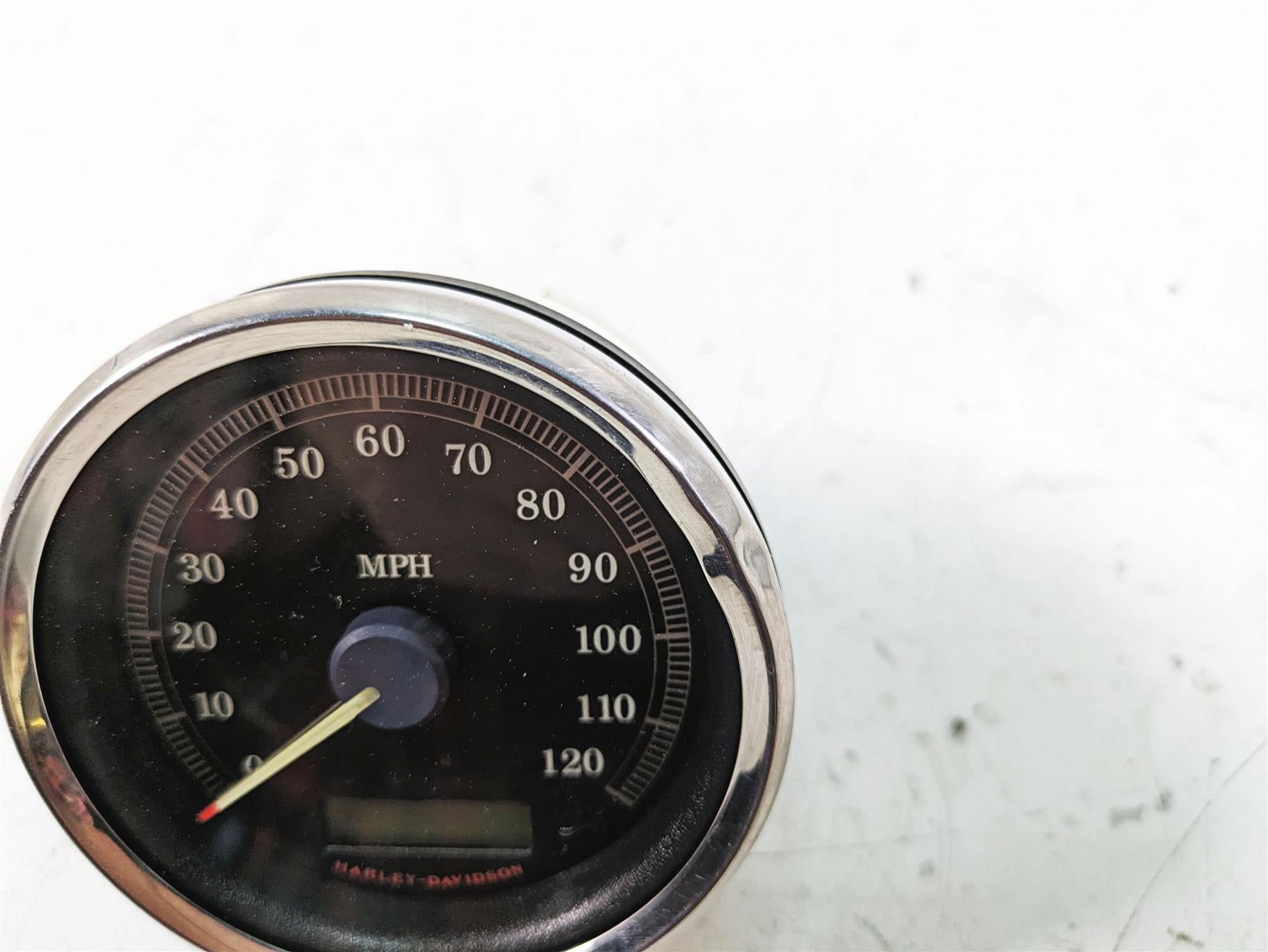 2009 Harley FXCWC Softail Rocker C Speedometer Gauge Instrument - 26k 67517-08 {{ shop.shopifyCountryName }} - Mototech271
