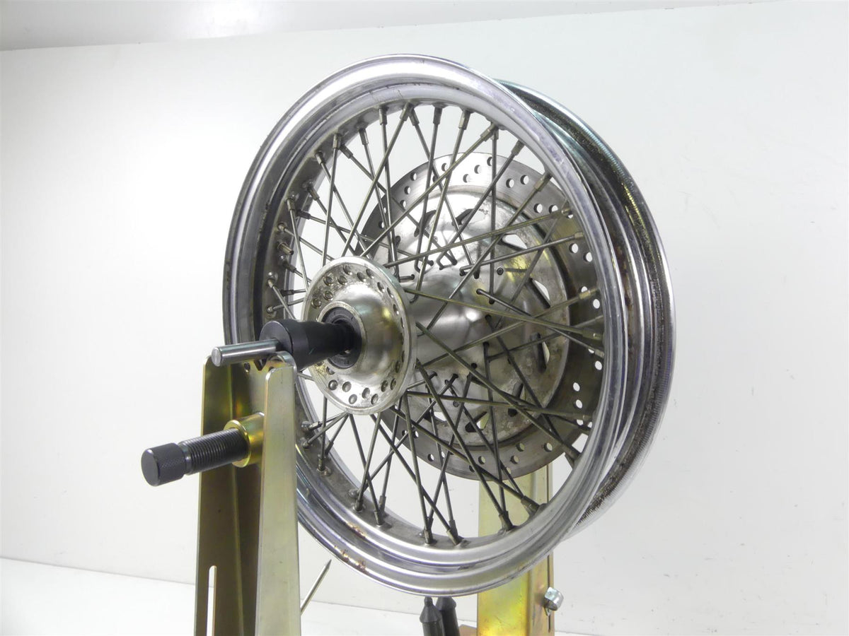 2003 Honda VTX1300 S Straight Spoke Front Wheel Rim 17x3 44650-MEA-671 {{ shop.shopifyCountryName }} - Mototech271