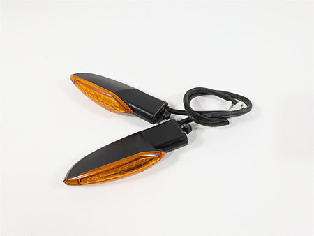 2016 Victory Cross Country Front Black Blinker Turn Signal Set 2411114 {{ shop.shopifyCountryName }} - Mototech271