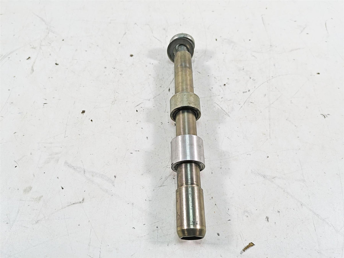 2009 Harley FXCWC Softail Rocker C Front Axle Wheel Spindle 25mm 41348-08 {{ shop.shopifyCountryName }} - Mototech271