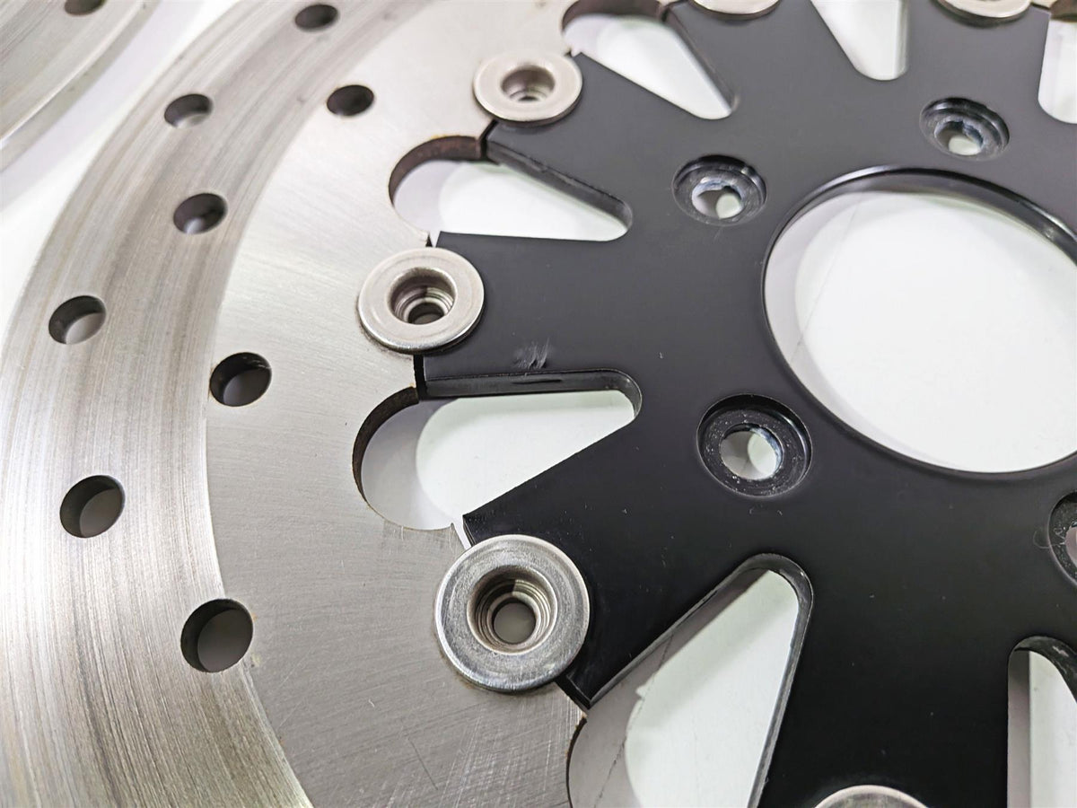 2011 Harley Touring FLHTCU CVO Electra Glide Front Brake Rotors 4.8mm 44973-10-Mototech271