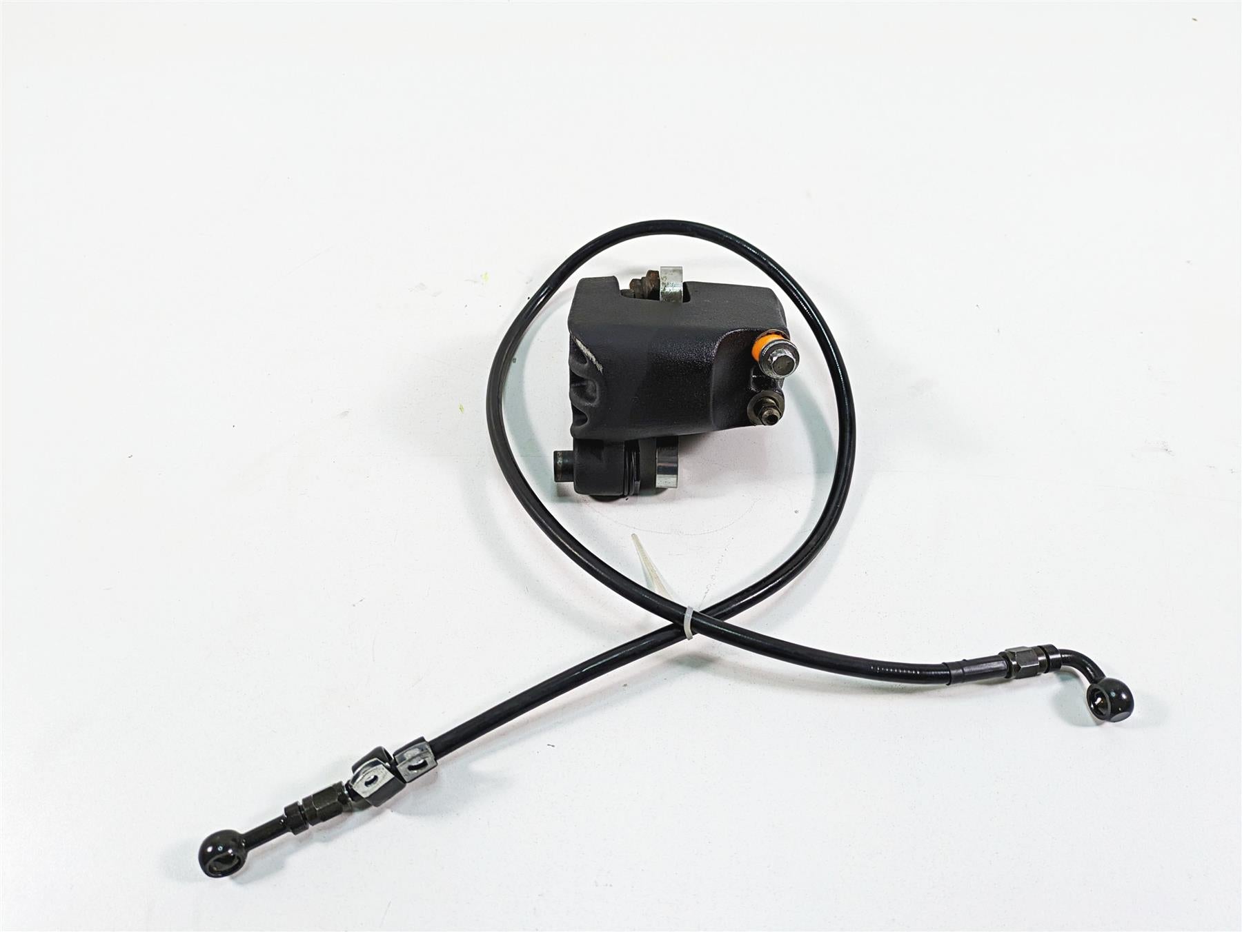 1986 Harley Sportster XLH 883 Front Brake Caliper + Line 44046-84 {{ shop.shopifyCountryName }} - Mototech271