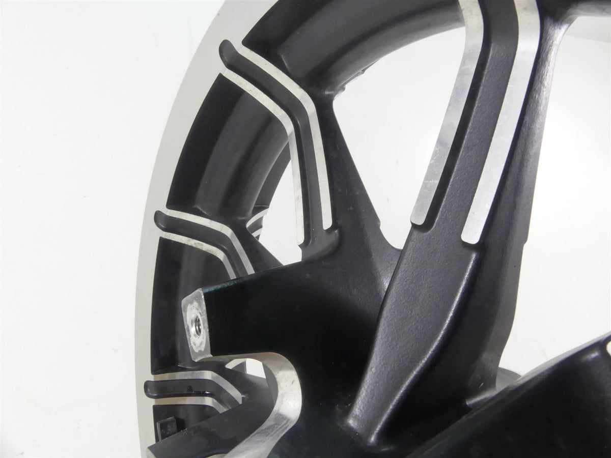2016 Harley Touring FLHTP Electra Glide Front 17x3 Impeller Wheel Rim 43300386 {{ shop.shopifyCountryName }} - Mototech271