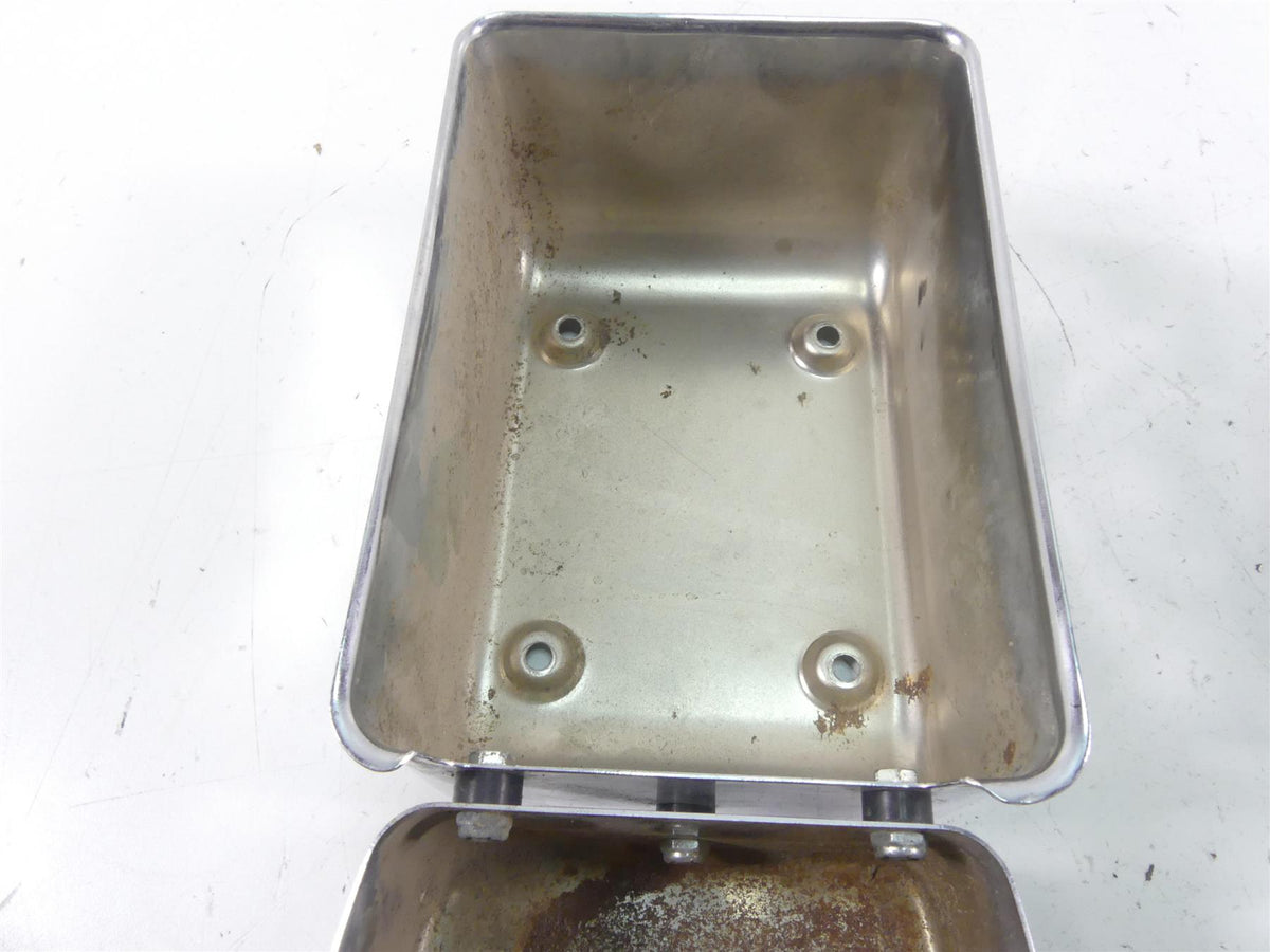 1998 Harley Dyna FXDL Low Rider Electrical Box Carrier + Chrome Cover 66333-90 {{ shop.shopifyCountryName }} - Mototech271
