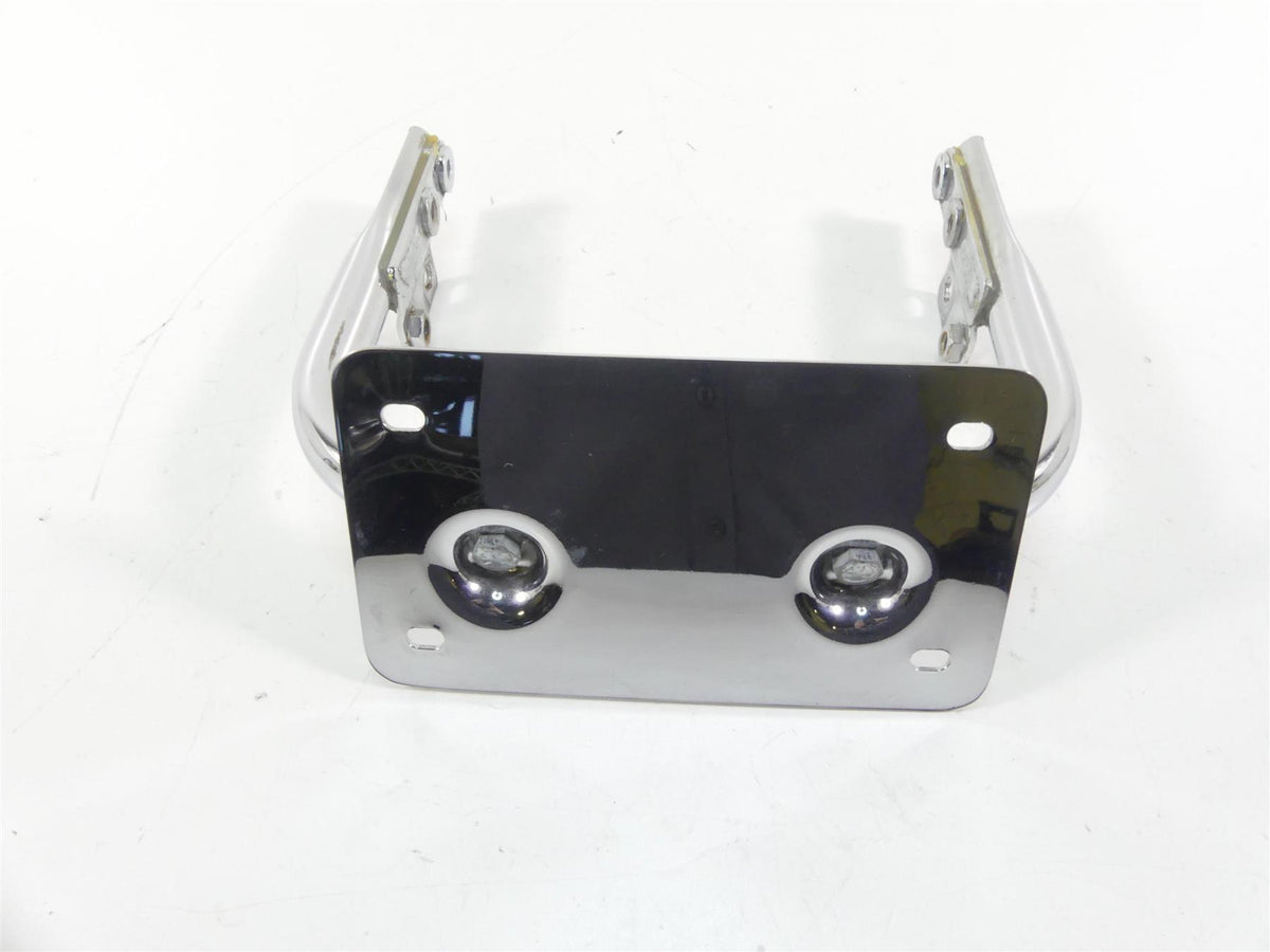 2005 Harley Touring FLHRSI Road King Chrome Lay Down License Plate Holder {{ shop.shopifyCountryName }} - Mototech271