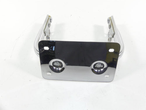 2005 Harley Touring FLHRSI Road King Chrome Lay Down License Plate Holder | Mototech271