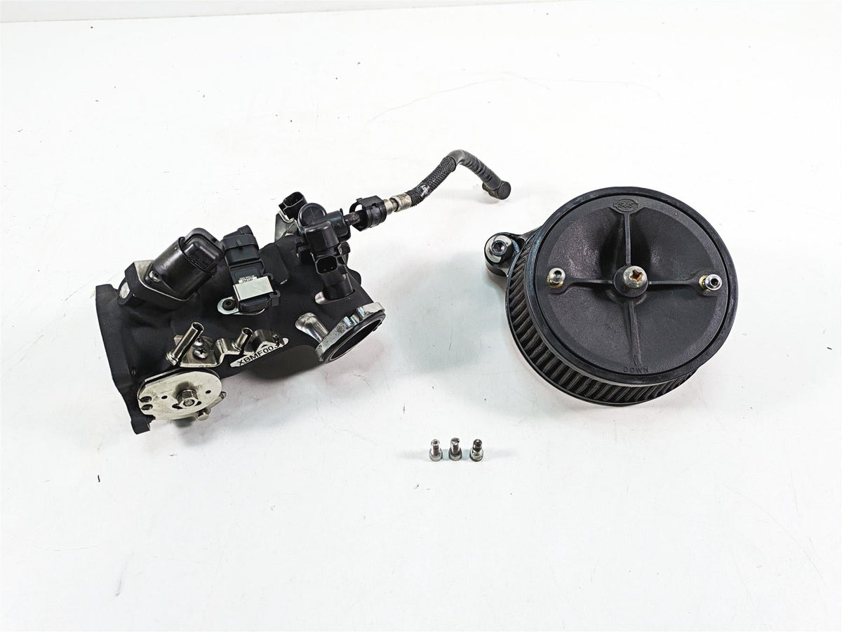 S&S 58mm Throttle Body 405 Set + Stealth Air Filter 170-0346 {{ shop.shopifyCountryName }} - Mototech271