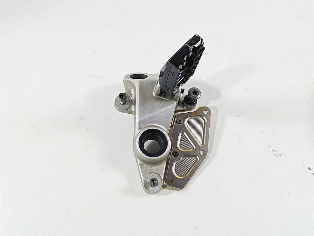 2009 Ducati Multistrada 1100 S Front Left Footpeg Mount Bracket Set 82410721A {{ shop.shopifyCountryName }} - Mototech271