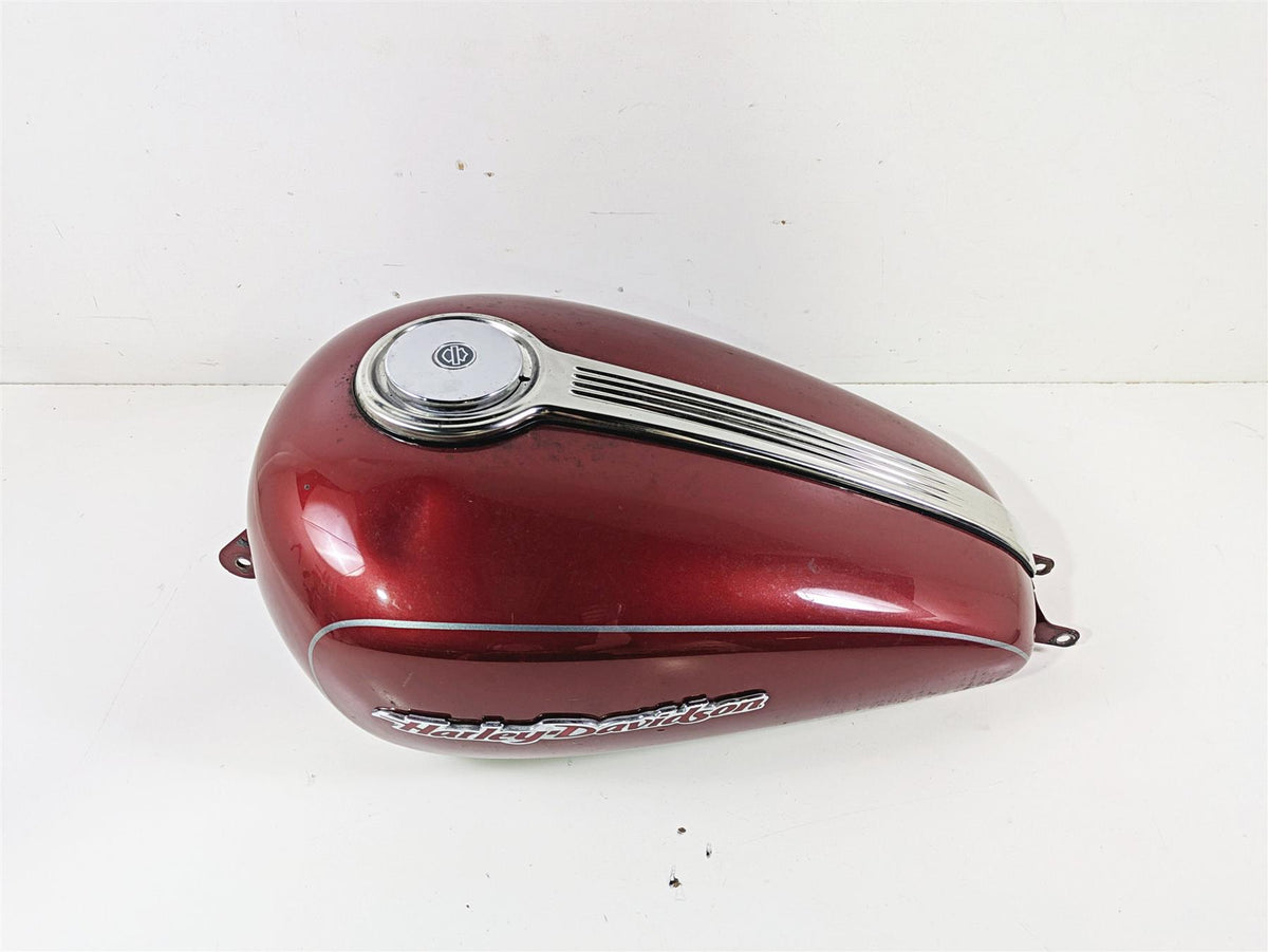 2007 Harley Sportster XL1200 C Fuel Gas Tank Fire Red Pearl - Read 62213-07 {{ shop.shopifyCountryName }} - Mototech271