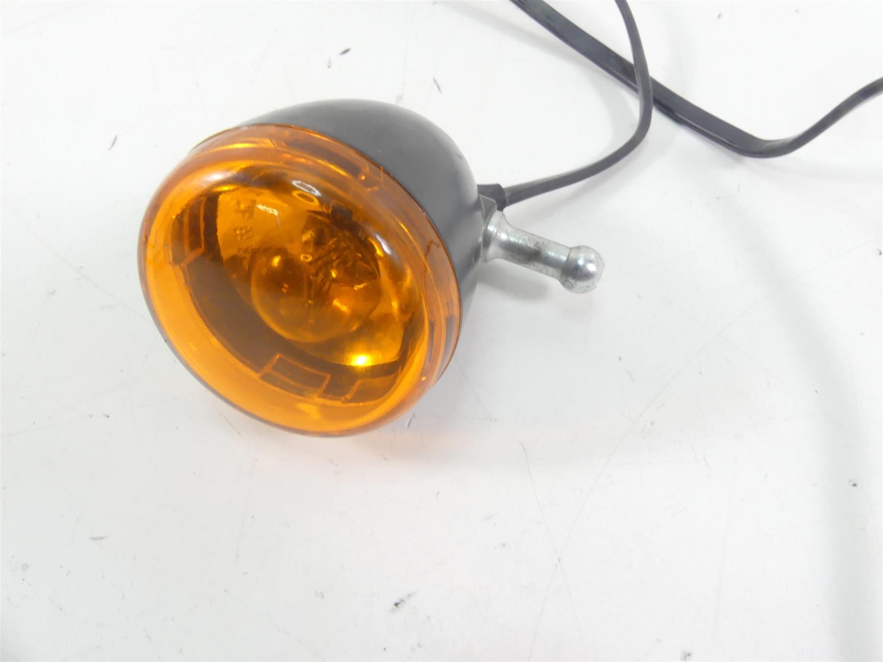2009 Harley XR1200 Sportster Left Front Blinker Turn Signal + Wiring 68804-06 {{ shop.shopifyCountryName }} - Mototech271