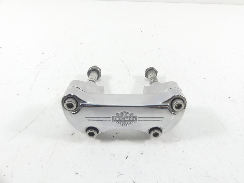1998 Harley Dyna FXDL Low Rider Handlebar Riser Holder Clamps 56119-77A {{ shop.shopifyCountryName }} - Mototech271