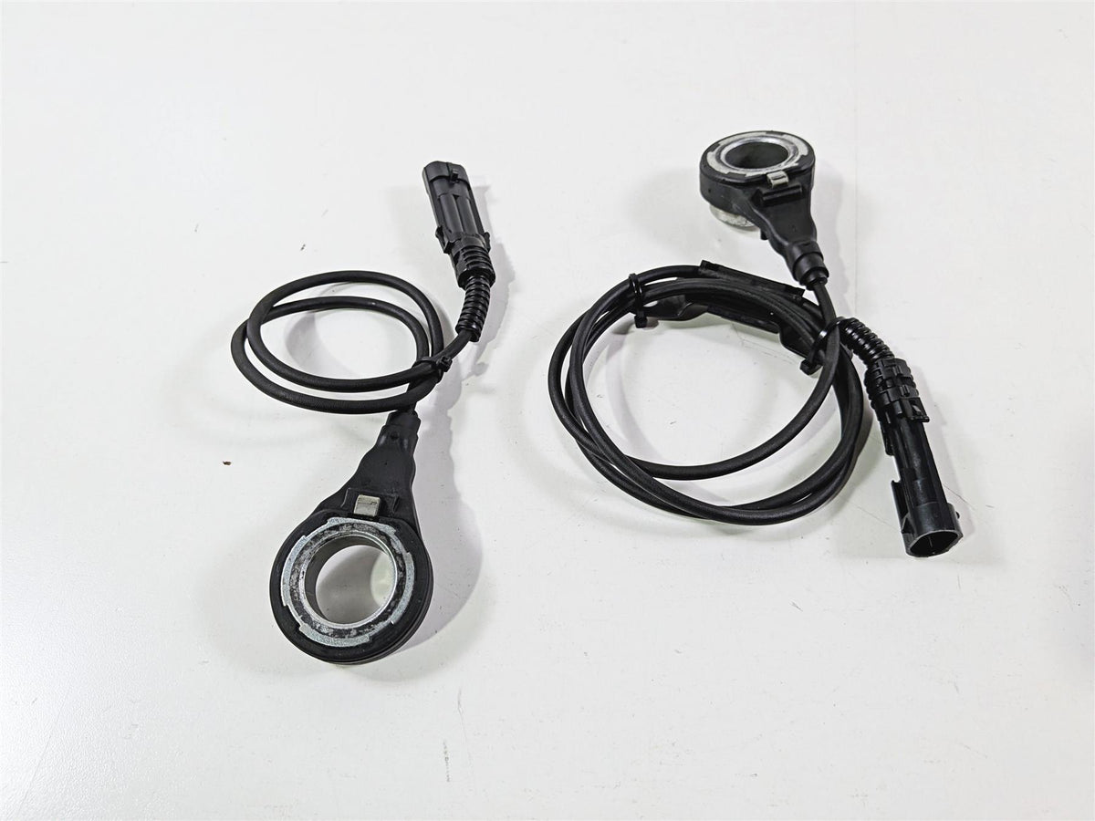 2014 Harley Touring FLHTK Electra Glide Abs Brake Wheel Speed Sensor Set 32700015-Mototech271