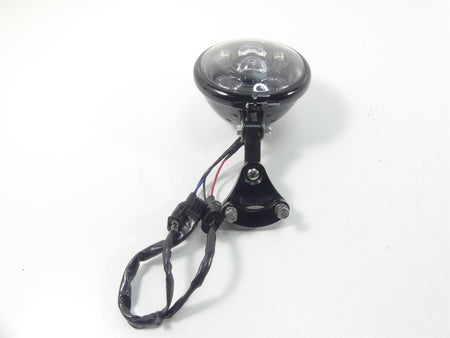 2011 Harley VRSCF Muscle Rod Led Headlight Head Light + Bucket & Custom Mount {{ shop.shopifyCountryName }} - Mototech271