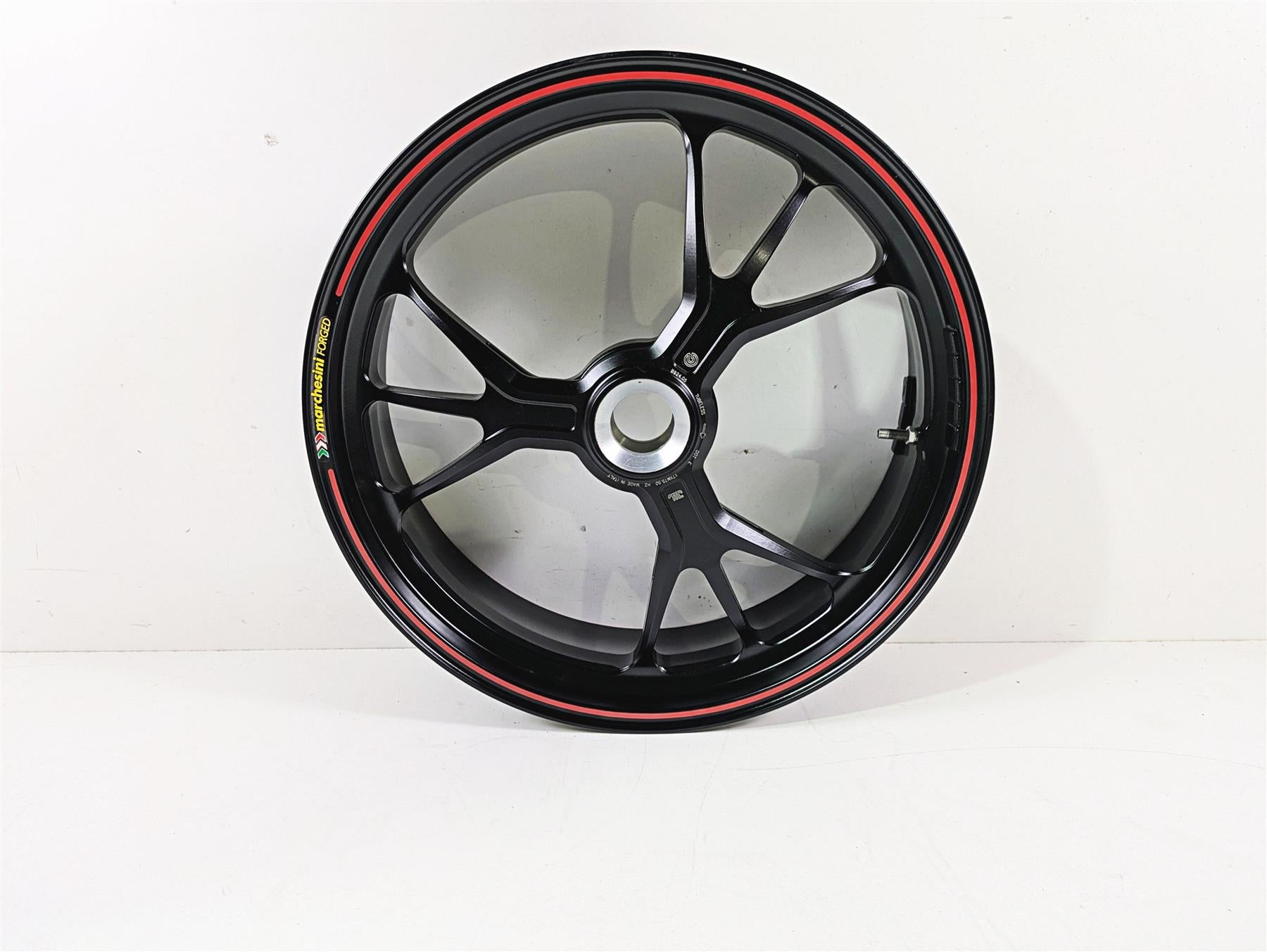 2013 Ducati Hypermotard 821 SP 17x5.5 Marchesini Forged Rear Wheel 50212351AA
