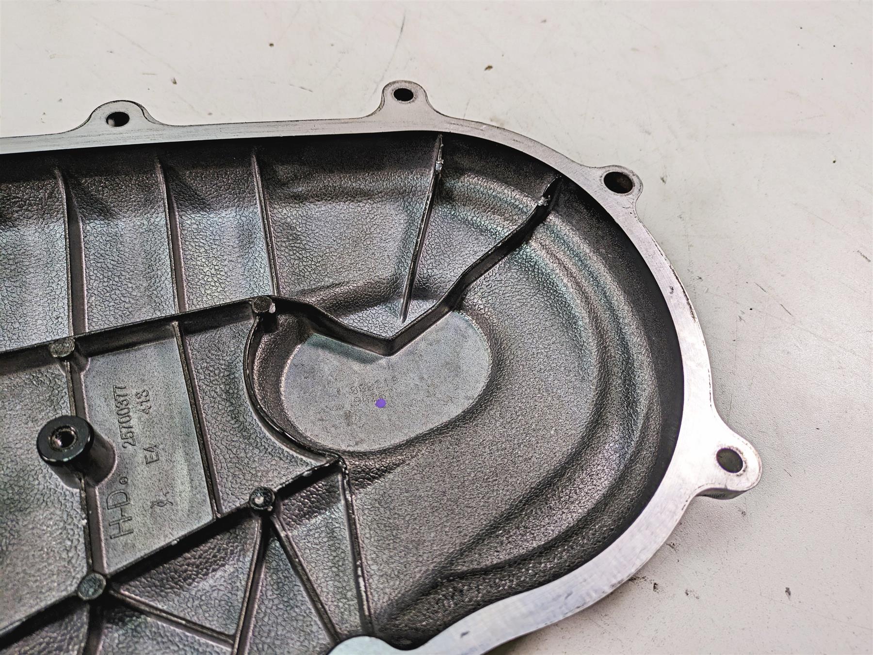 2018 Harley Touring FLHXSE CVO Street Glide Outer Primary Drive Cover 25700377 {{ shop.shopifyCountryName }} - Mototech271
