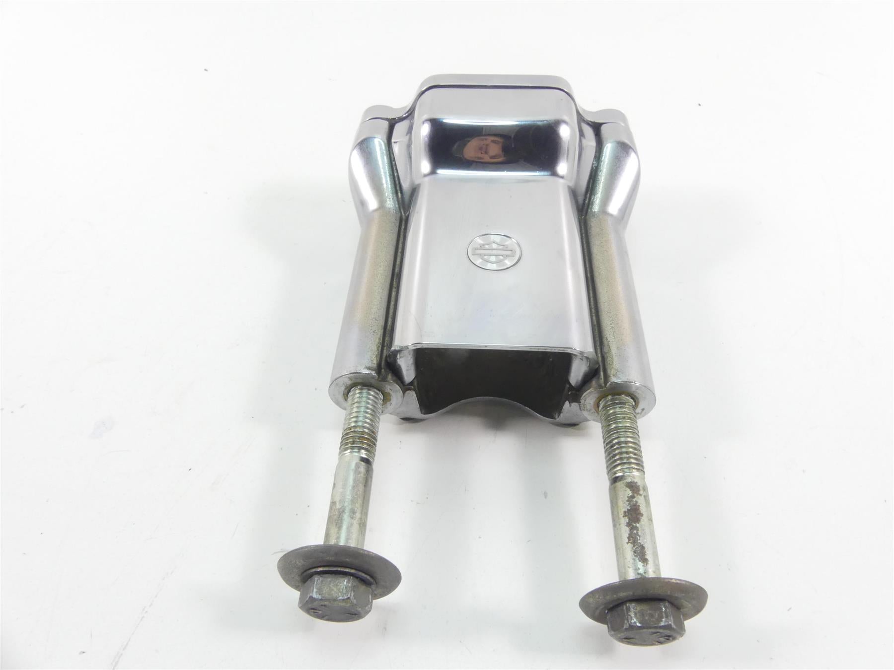 2003 Harley Sportster XL1200 C 100th Anniv Handlebar Riser Holder Set 56192-01 {{ shop.shopifyCountryName }} - Mototech271