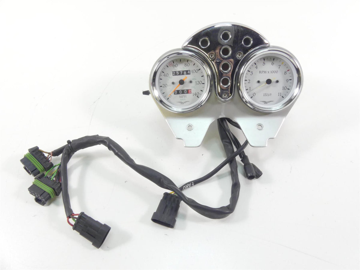2001 Moto Guzzi California Sp 1100 Speedometer Gauge Housing Set 25K GU02762400 {{ shop.shopifyCountryName }} - Mototech271