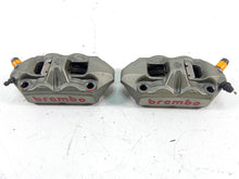 Load image into Gallery viewer, 2013 Ducati Diavel Red Front 100mm Brembo Monoblock Brake Caliper Set 61040901C
