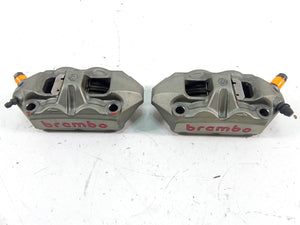 2013 Ducati Diavel Red Front 100mm Brembo Monoblock Brake Caliper Set 61040901C