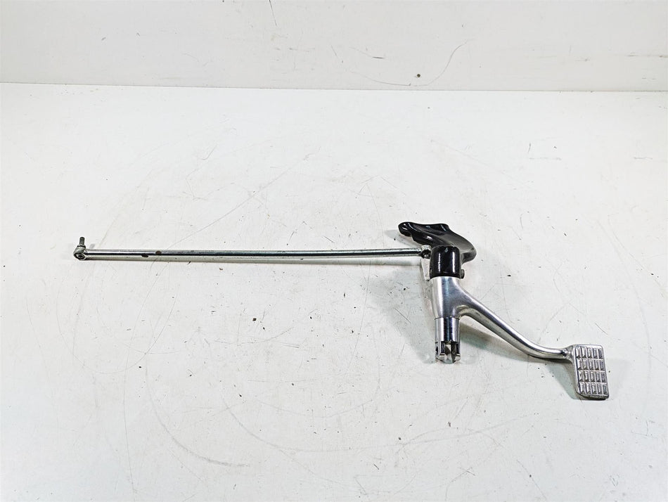 2007 Harley Sportster XL1200 C Front Right Footpeg Mount & Brake Pedal 42652-04 {{ shop.shopifyCountryName }} - Mototech271