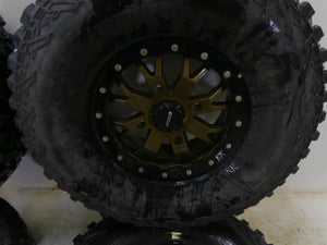 2021 Kawasaki Teryx KRX KRF 1000 System 3 15x6.5 Wheel & Itp Tire Set 6P09151
