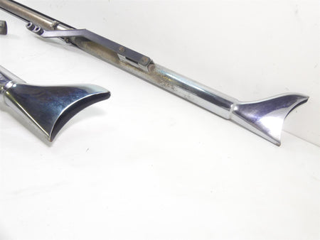 2005 Harley Softail FLSTSC Heritage Springer Samson Cholo Fishtail Exhaust 30" {{ shop.shopifyCountryName }} - Mototech271