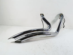 2009 Harley FXCWC Softail Rocker C Vance & Hines Big Radius Exhaust System 26079