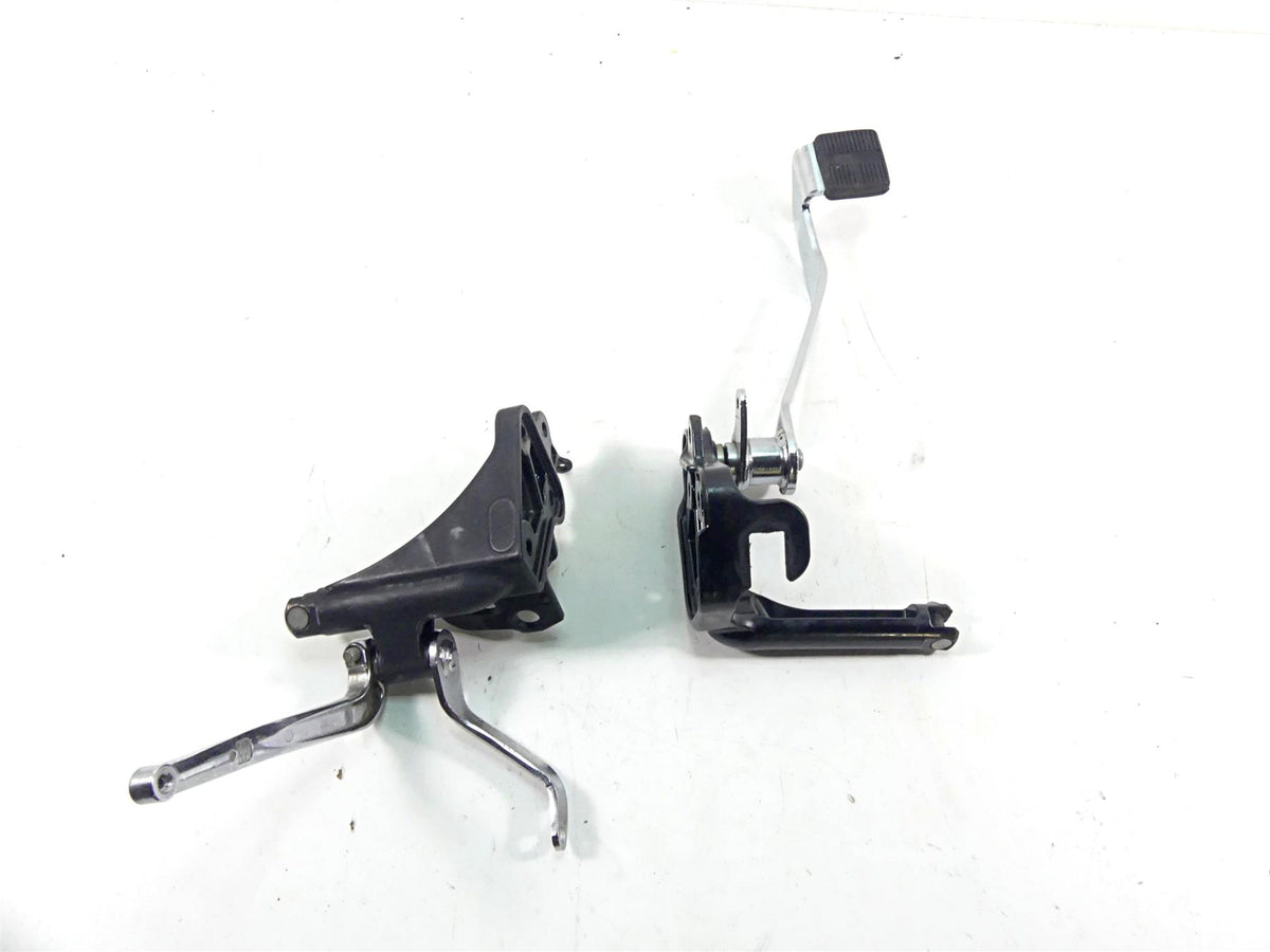 2011 Harley Softail FXS Blackline Forward Foot Peg Control Mount Set 42508-11BHP {{ shop.shopifyCountryName }} - Mototech271