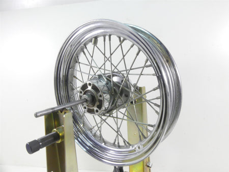 2001 Harley Touring FLHRCI Road King Straight Front Wheel Rim 16x3 43085-97 {{ shop.shopifyCountryName }} - Mototech271