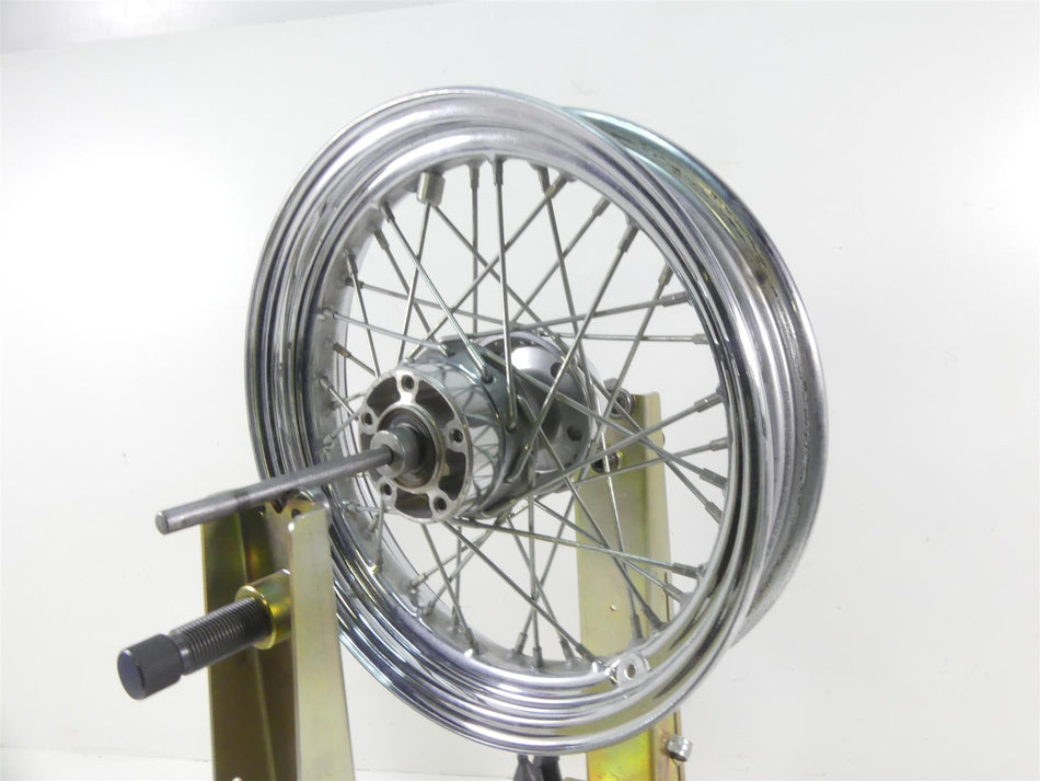 2001 Harley Touring FLHRCI Road King Straight Front Wheel Rim 16x3 43085-97 {{ shop.shopifyCountryName }} - Mototech271