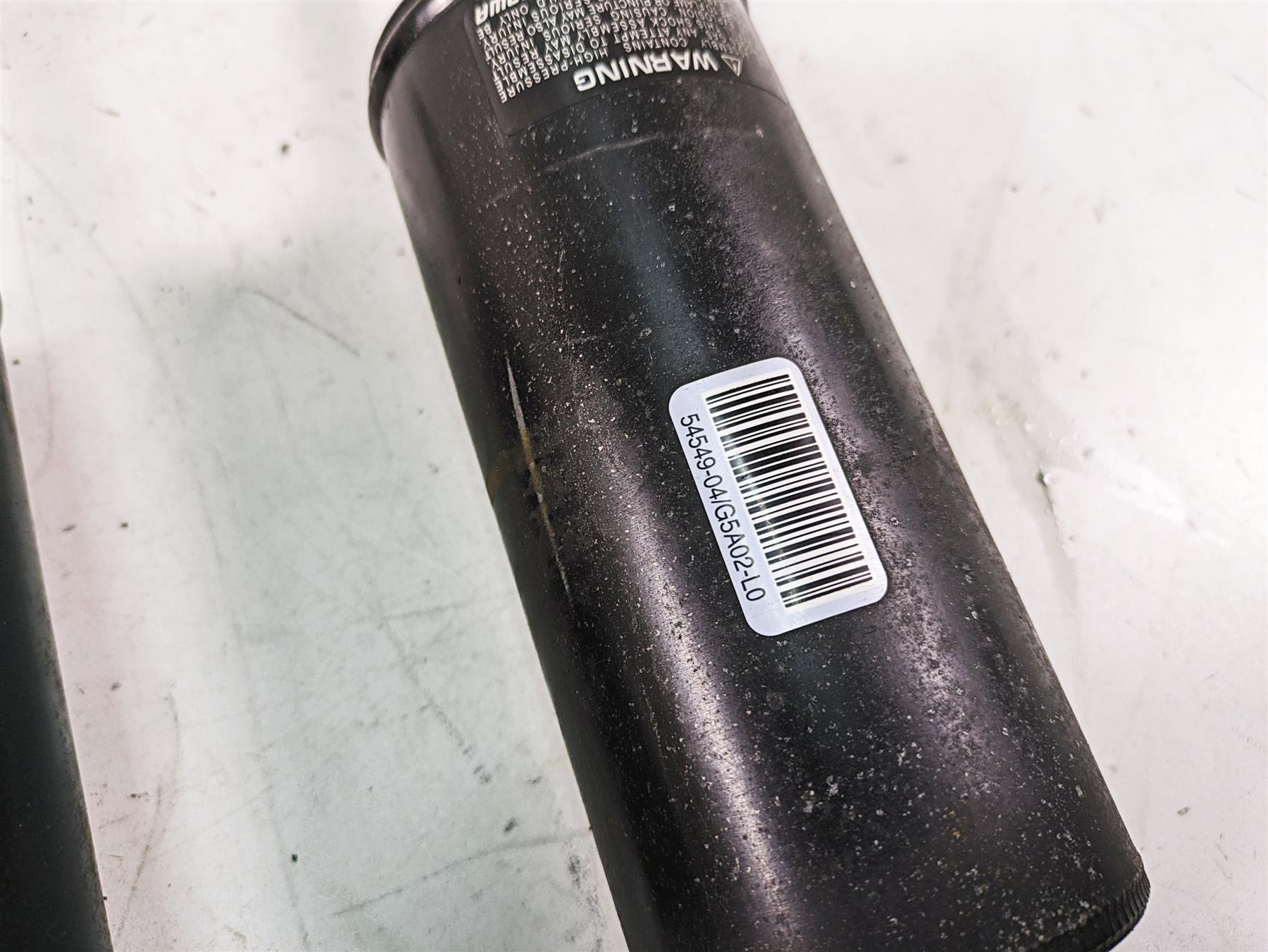 2013 Harley Softail FLSTFB Fat Boy Lo Showa Rear Suspension Shocks Set 54549-04 {{ shop.shopifyCountryName }} - Mototech271