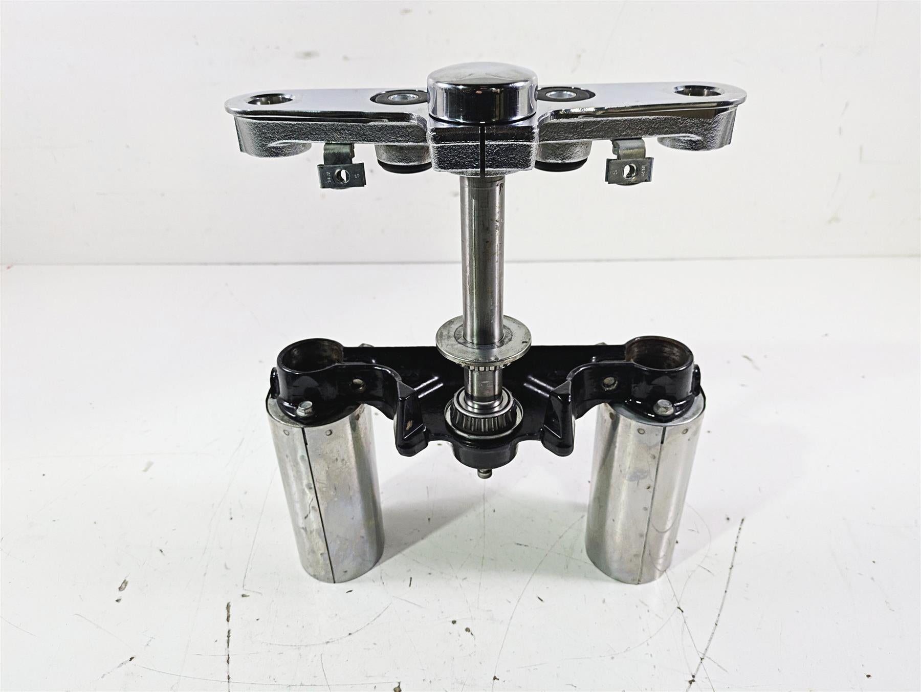 2016 Harley FLSTC Softail Heritage Upper Lower Triple Tree Set 45605-00 45456-86 {{ shop.shopifyCountryName }} - Mototech271