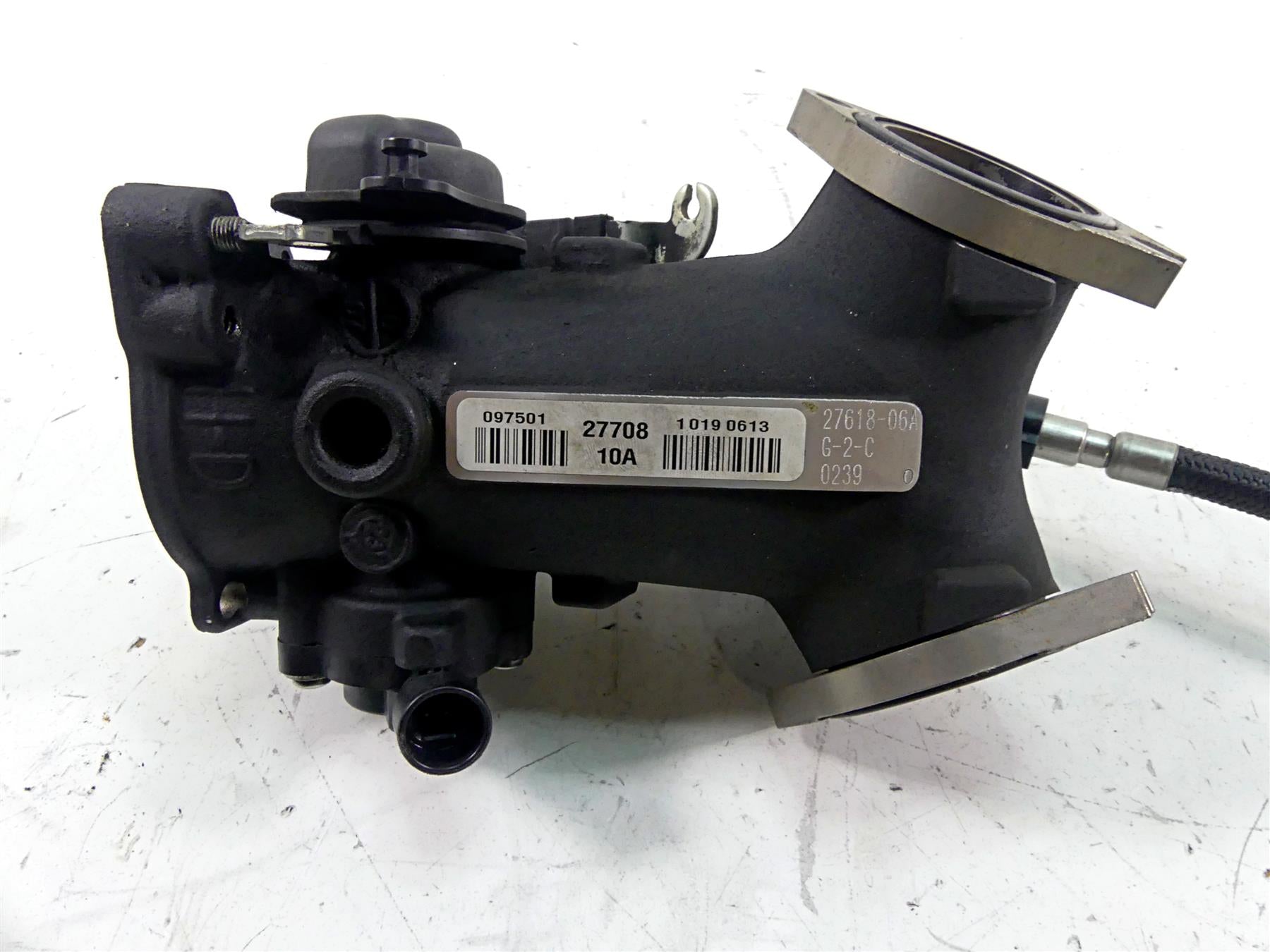 Flstf Injection 2011 Harley Softail FLSTF Fat Boy Throttle Body Fuel Injection 27708 ...