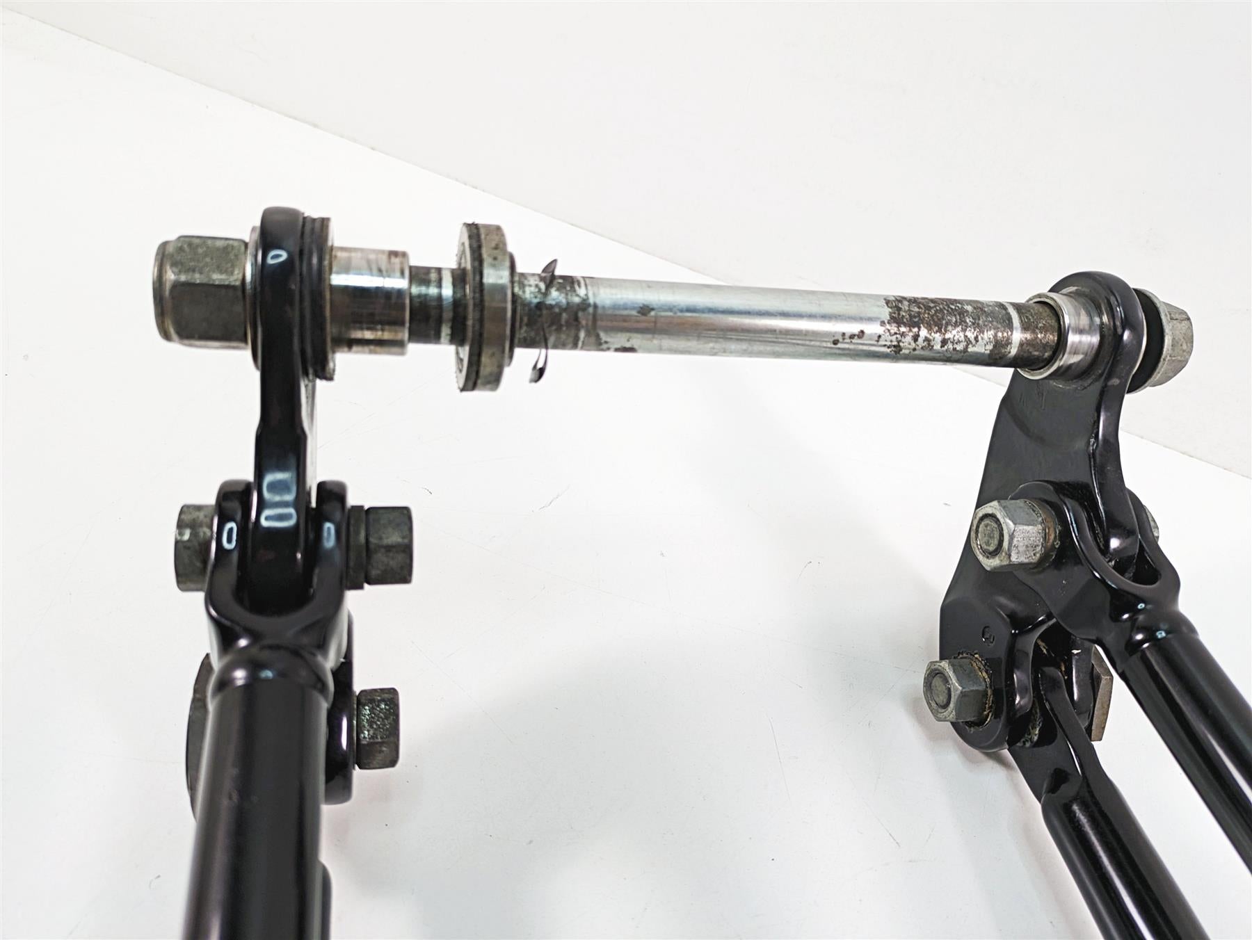 2009 Harley Softail FLSTSB Cross Bones Nice Front End Springer Fork Set 46173-05 46174-05 {{ shop.shopifyCountryName }} - Mototech271