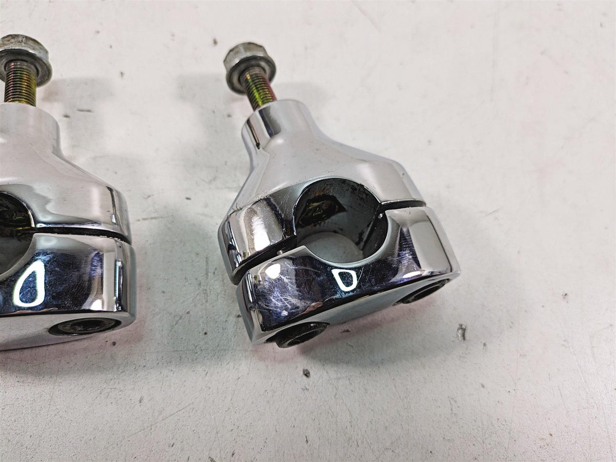 1997 Kawasaki VN1500 Vulcan Handlebar Risers Chrome Mounts 46012-1272 {{ shop.shopifyCountryName }} - Mototech271