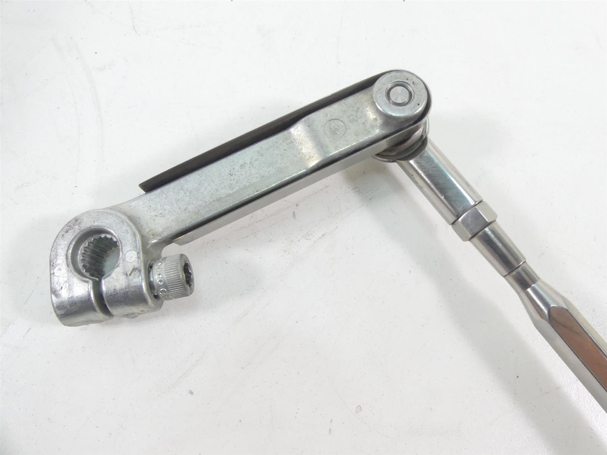 2004 Harley FLHTC SE CVO Electra Glide Chrome Shifter Lever & Linkage 34568-00 {{ shop.shopifyCountryName }} - Mototech271