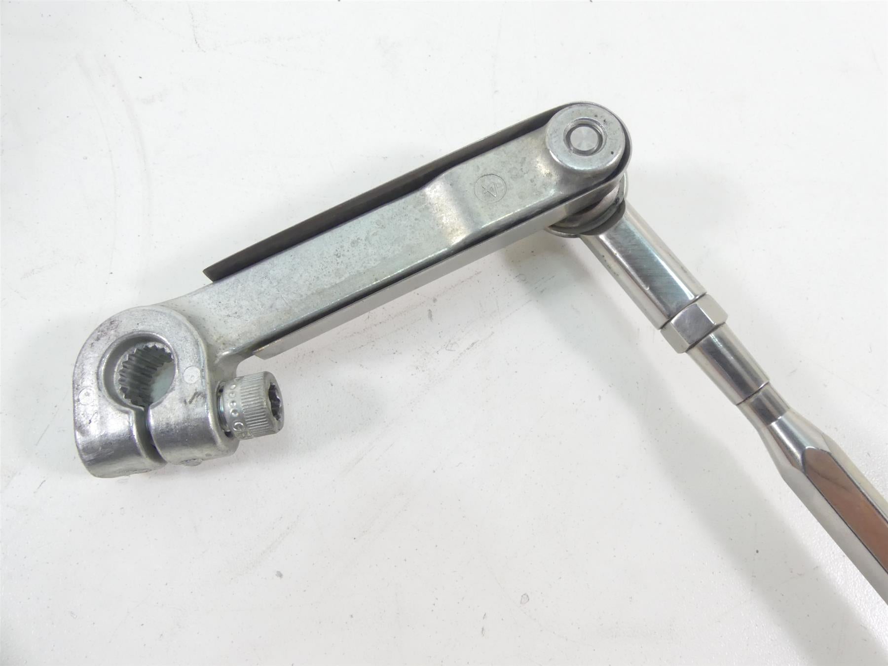 2004 Harley FLHTC SE CVO Electra Glide Chrome Shifter Lever & Linkage 34568-00 {{ shop.shopifyCountryName }} - Mototech271
