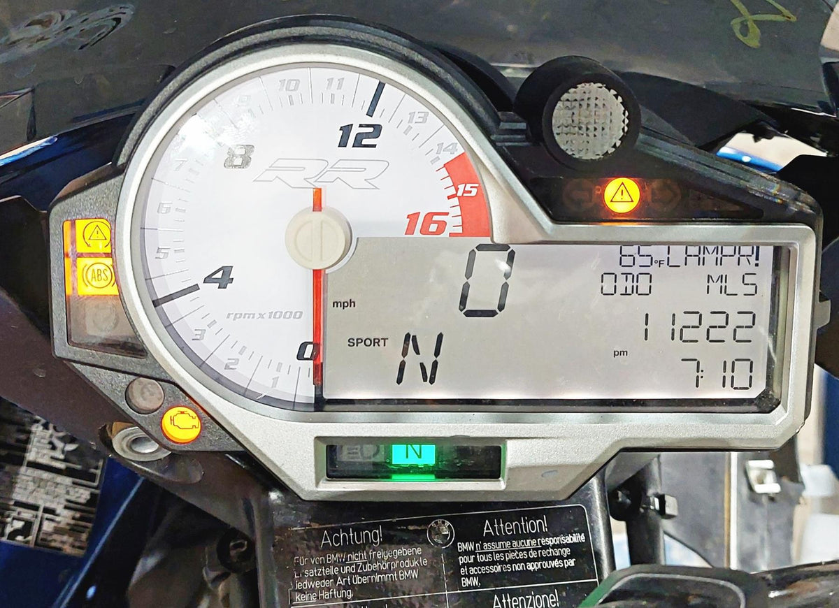 2015 BMW S1000RR K46 Speedometer Gauges Instrument - 11k - Read 62118556543 {{ shop.shopifyCountryName }} - Mototech271