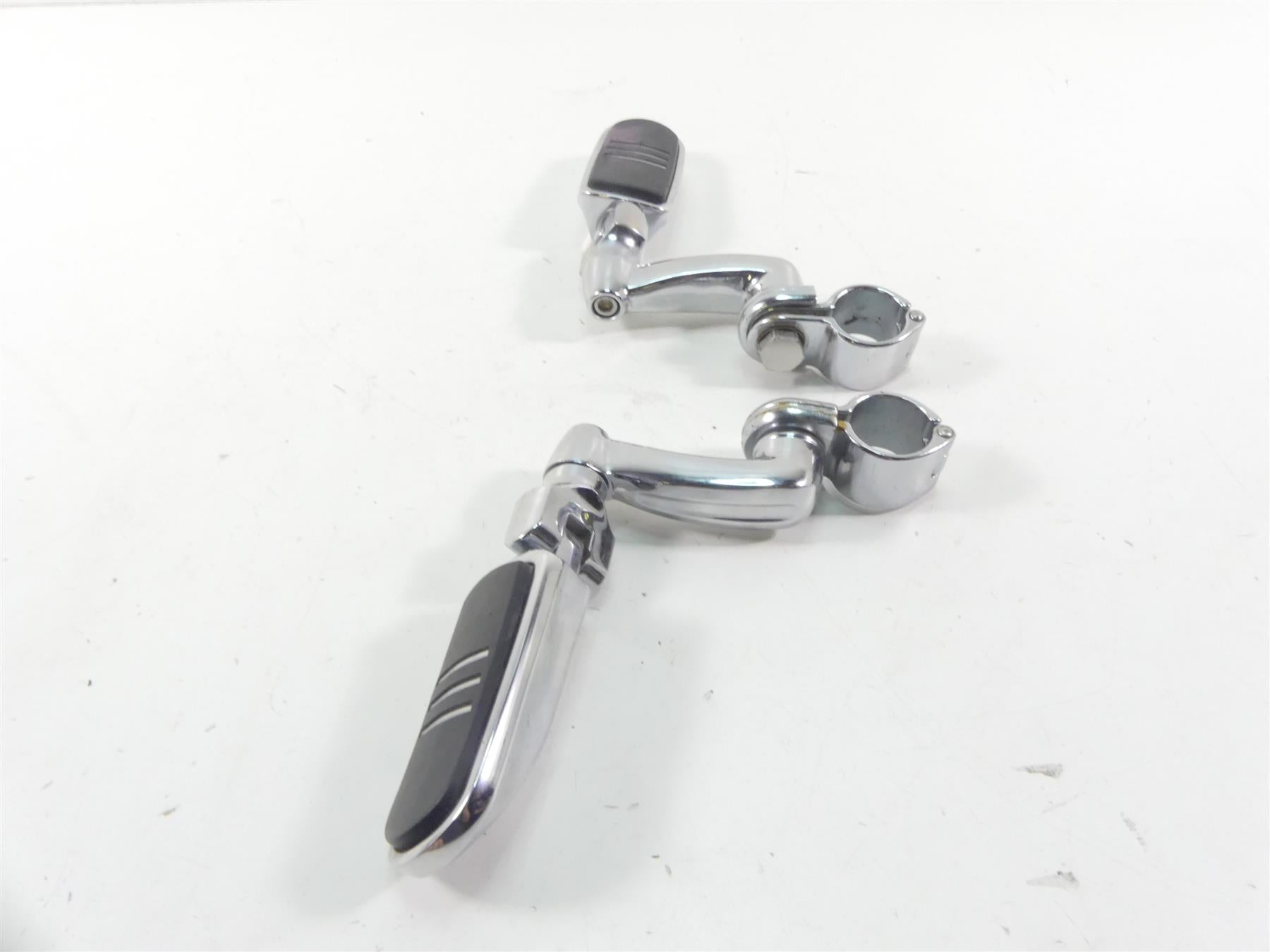 2012 Harley Touring FLHX Street Glide Adjustable Chrome Highway Foot Peg Set {{ shop.shopifyCountryName }} - Mototech271